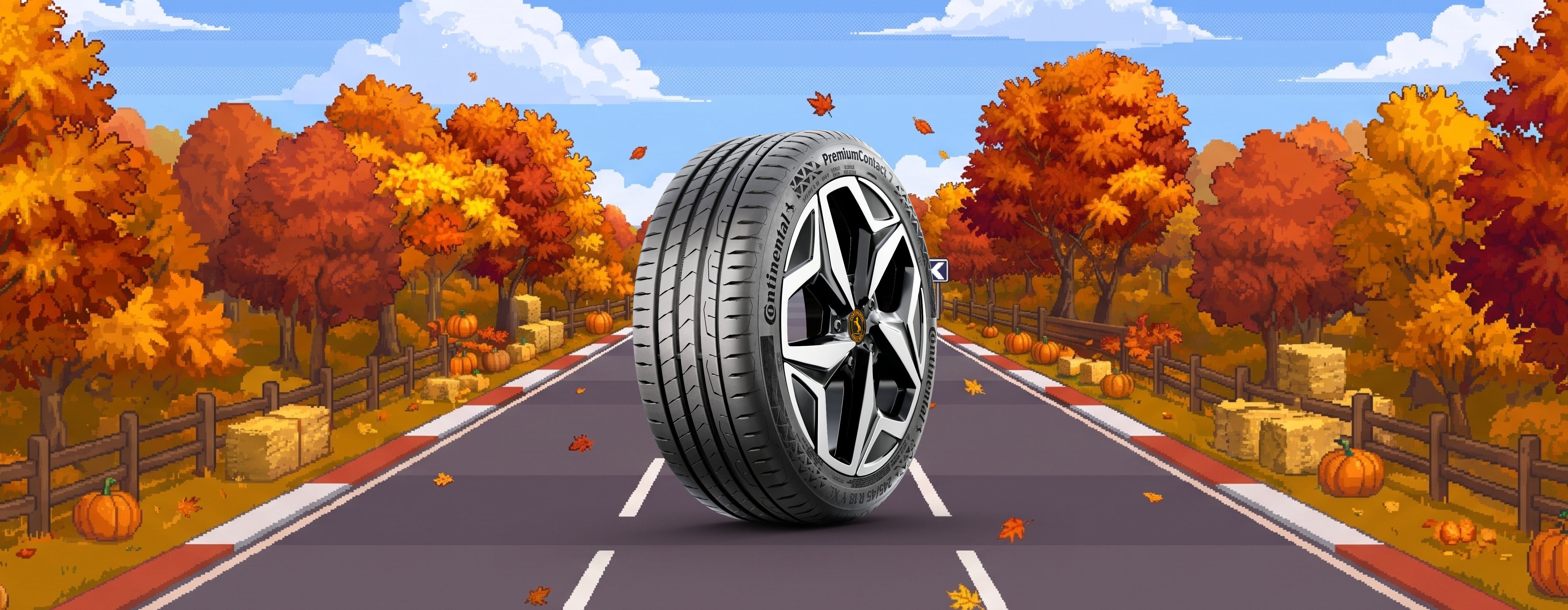 Promoção Pneus Continental Outono